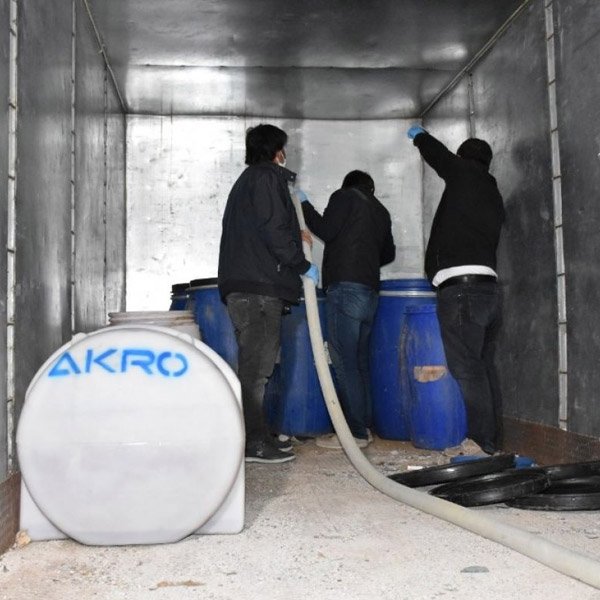 Kırıkkale’de 3 ton kaçak şarap ele geçirildi