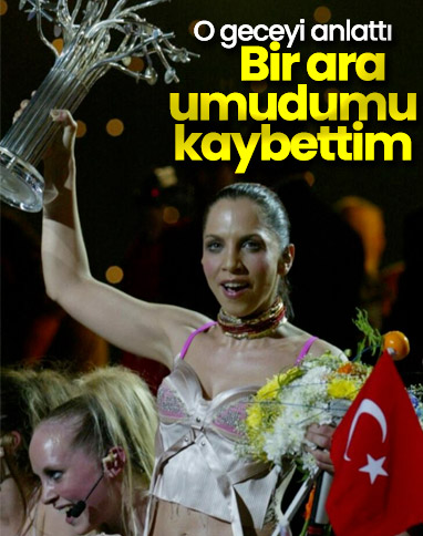 Sertab Erener, Eurovision gecesini anlattı
