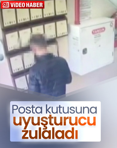 Beylikdüzü’nde posta kutusundan uyuşturucu çıktı