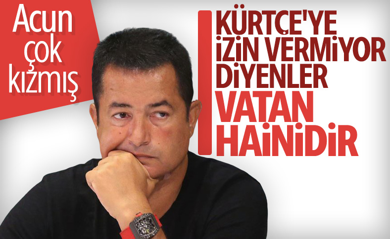Cüneyt Özdemir'den Acun Ilıcalı'ya Kürtçe sorusu