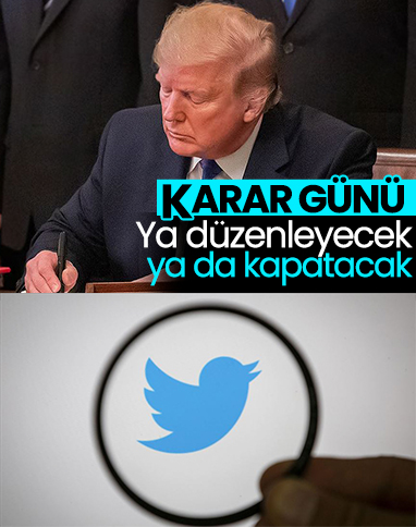Trump, bugün sosyal medya kararnamesini imzalayacak