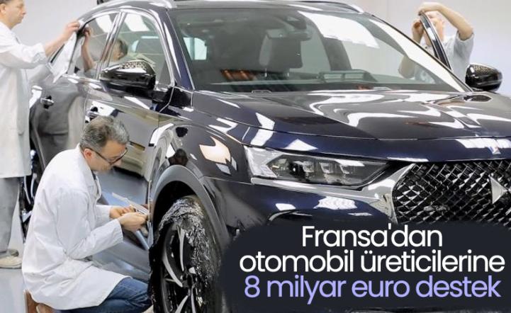 Fransa, otomobil sektörüne maddi destek sağlayacak