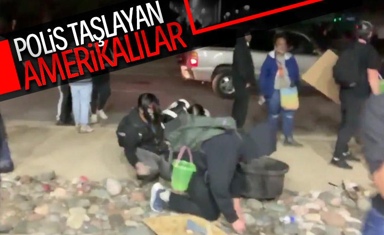 NTV muhabiri, Minnesota'da olan biteni anlattı