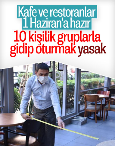 Kafe ve restoranlar yarın açılıyor