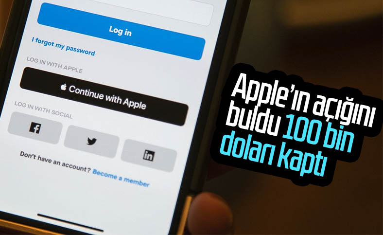 Apple'ın açığını bulan bir kişi, 100 bin dolar ödül aldı