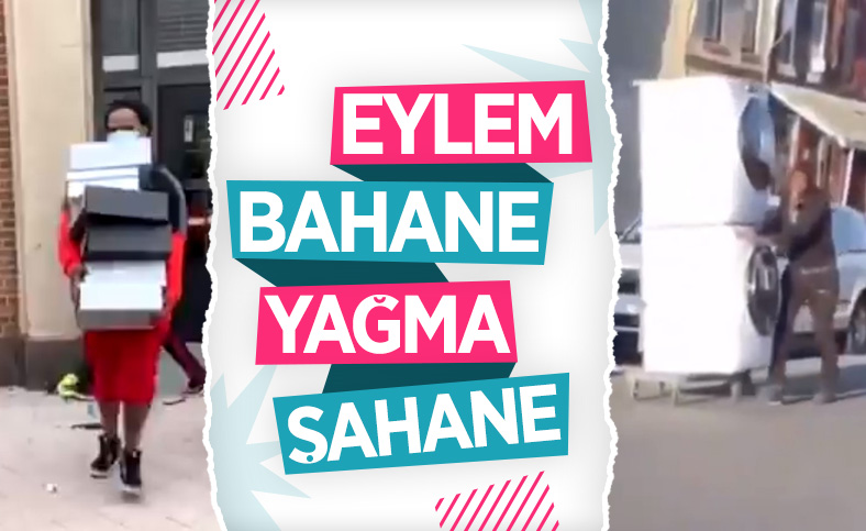 ABD'de mağazalar yağmalanmaya devam ediyor