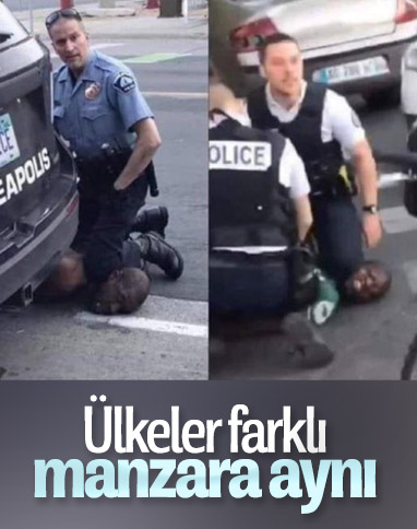 ABD ve Fransa'da polislerden siyahilere karşı aşırı güç