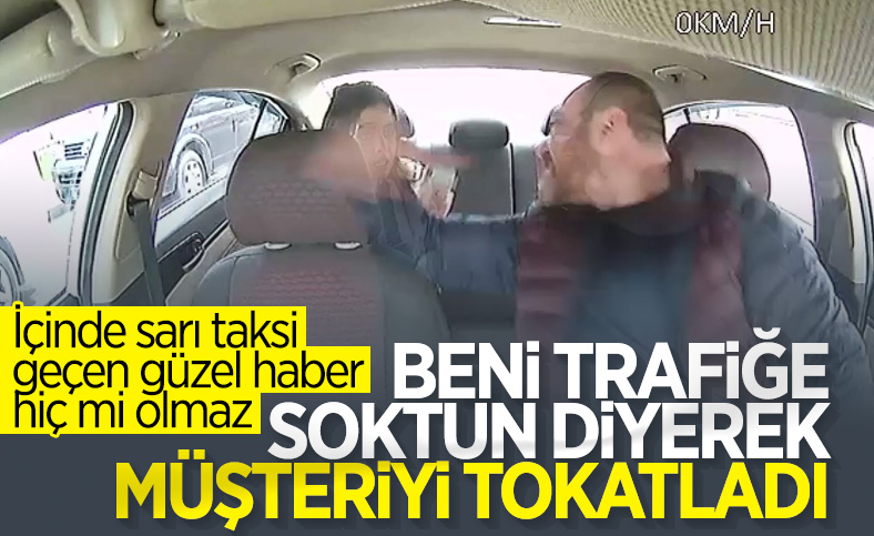 İstanbul'da taksici Faslı kadını darbetti