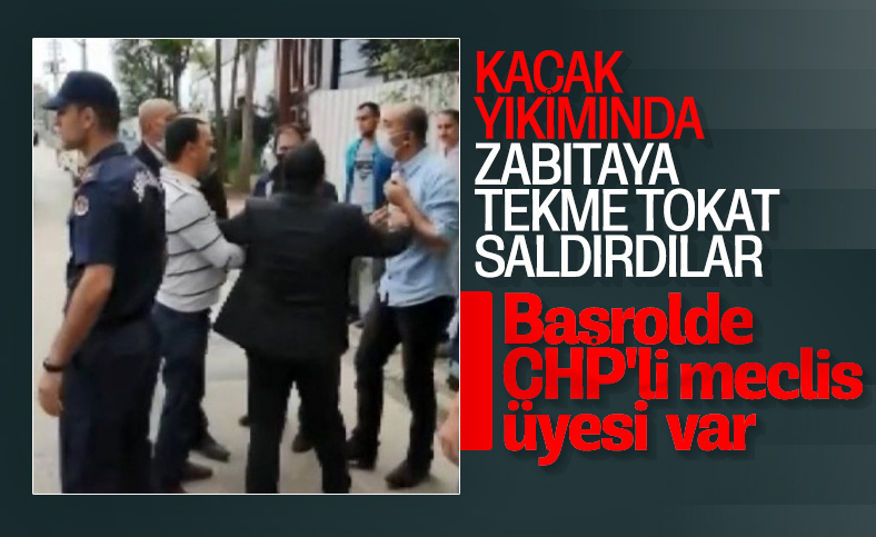 Bursa'da zabıta memuruna saldırı