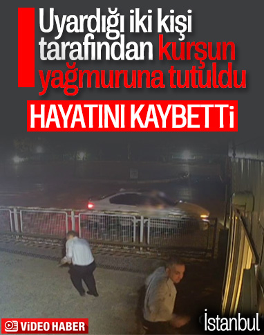Dudullu'da güvenlik görevlisi silahlı saldırıya uğradı
