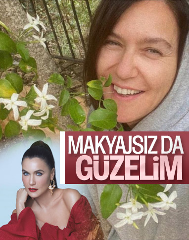 Şevval Sam'dan makyajsız paylaşım