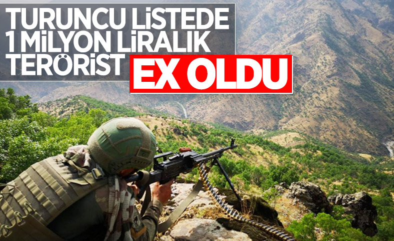 Tunceli'de turuncu listedeki terörist öldürüldü