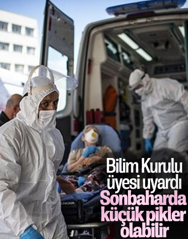 Bilim Kurulu Üyesi: Sonbaharda küçük pikler olabilir