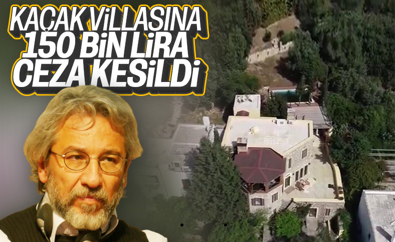 Can Dündar'ın villasında, yıkım işlemlerine başlandı