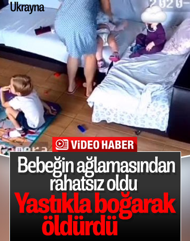 Ukrayna'da bakıcı bebeği boğarak öldürdü