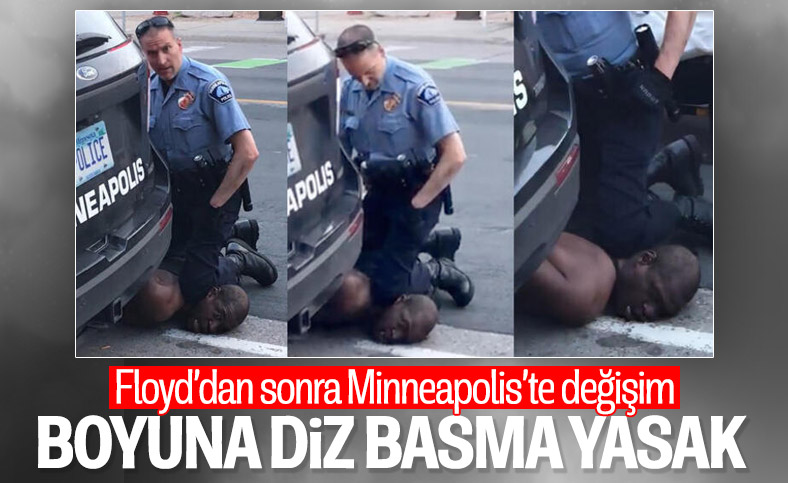 Minneapolis polisine boyuna baskı uygulama yasaklandı