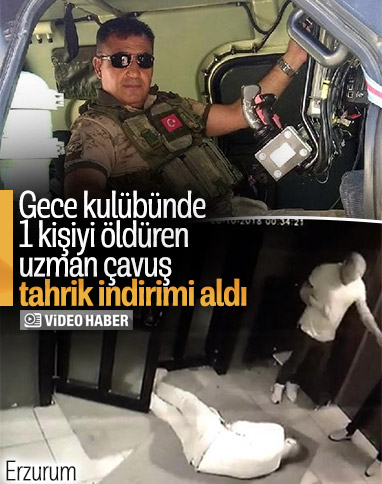Gece kulübü sahibini öldüren uzman çavuşa tahrik indirimi