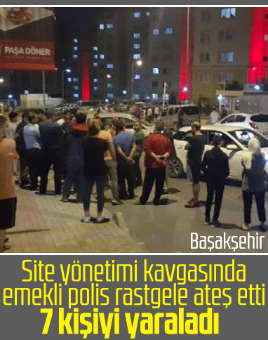 Başakşehir'de site yönetimi kavgası: 7 yaralı