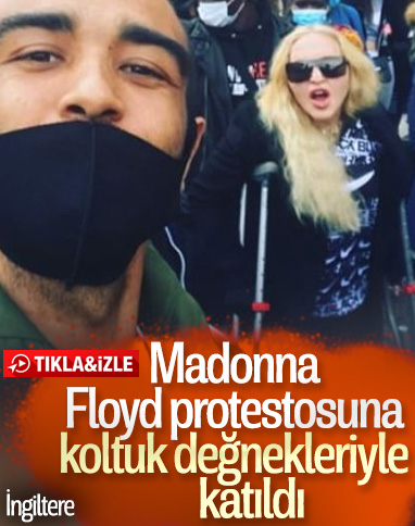 Madonna, George Floyd protestosunda
