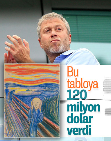 Abramoviç, Çığlık tablosunu 120 milyon dolara satın aldı