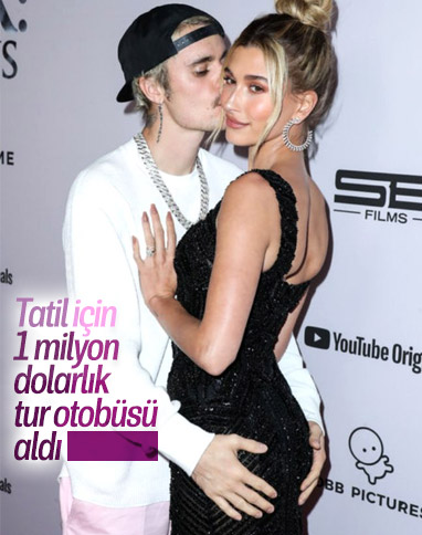 Justin Bieber ve Hailey Baldwin'in kamp tatili