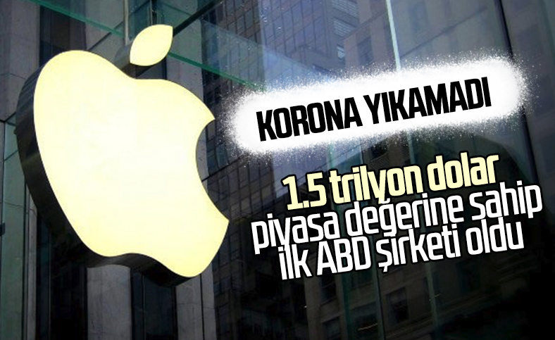 Apple'ın piyasa değeri 1.5 trilyon doları geçti