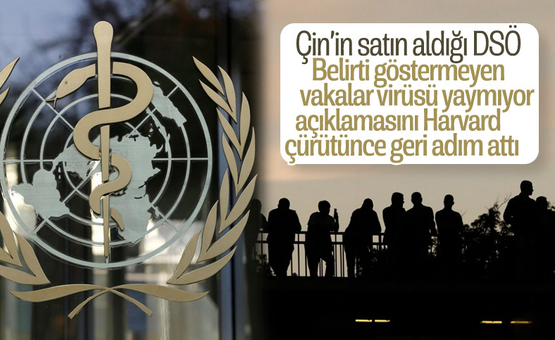 DSÖ, asemptomatik vakalarla ilgili açıklamayı geri çekti