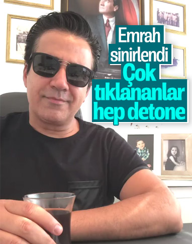 Emrah'tan tartışma yaratacak açıklama