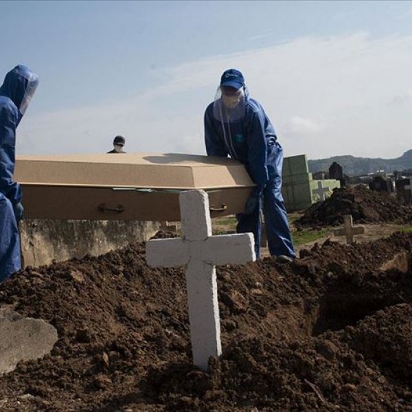 Brezilya koronavirüsten ölümlerde İngiltere'yi geçti
