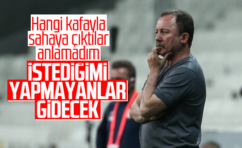 Sergen Yalçın mağlubiyeti değerlendirdi