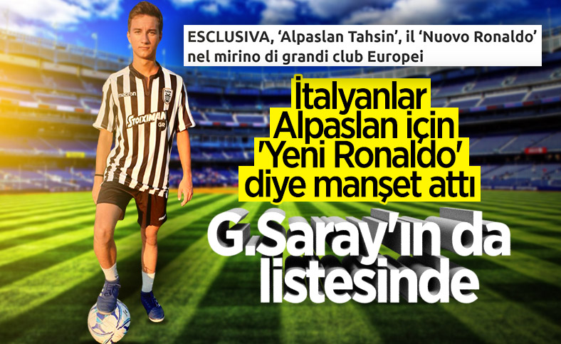Alpaslan İtalya'da gündem oldu