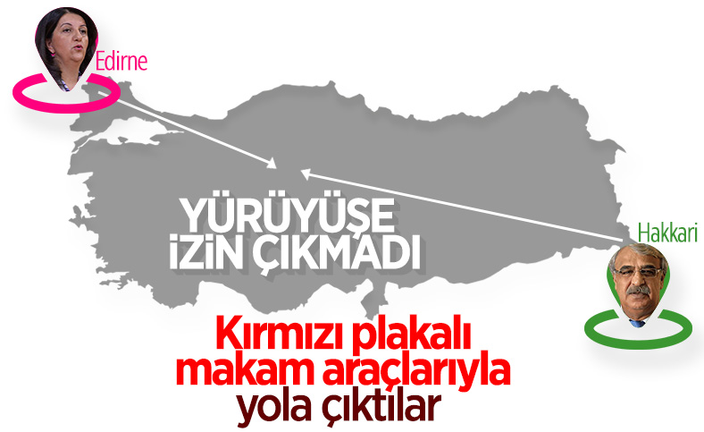 HDP'ye Hakkari'de yürüyüş izni verilmedi
