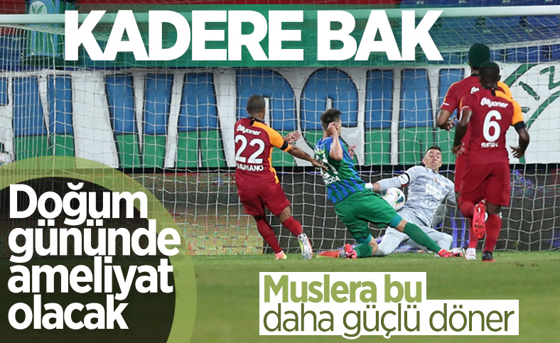 Muslera doğum gününde ameliyat olacak