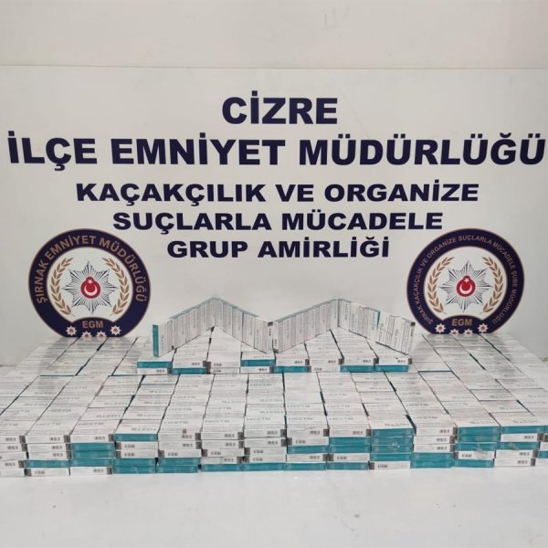 Şırnak'ta kaçakçılık operasyonu: 33 gözaltı