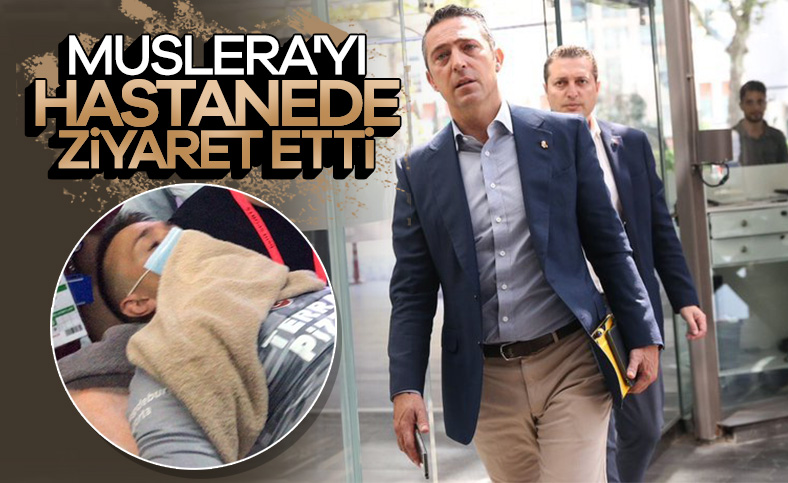 Ali Koç'tan Muslera'ya geçmiş olsun ziyareti