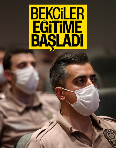 Çarşı ve mahalle bekçilerine 'geliştirme eğitimi'