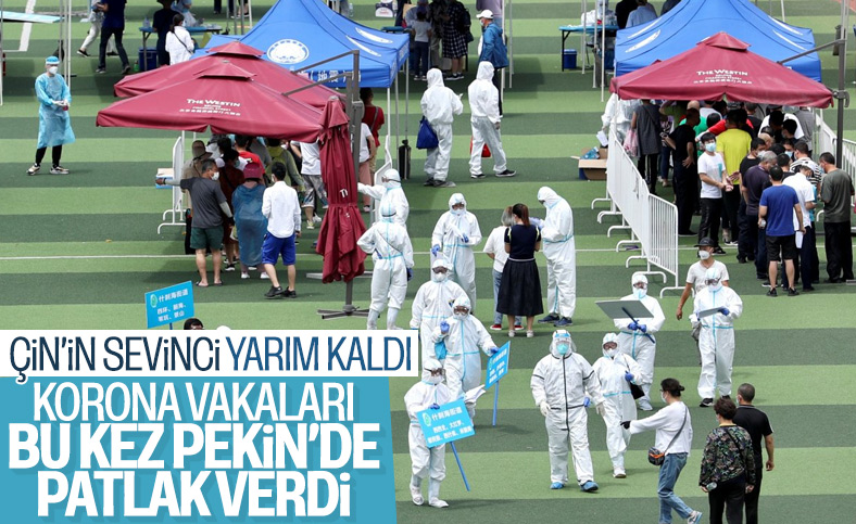 Pekin'de artan korona vakalarına yeni önlemler