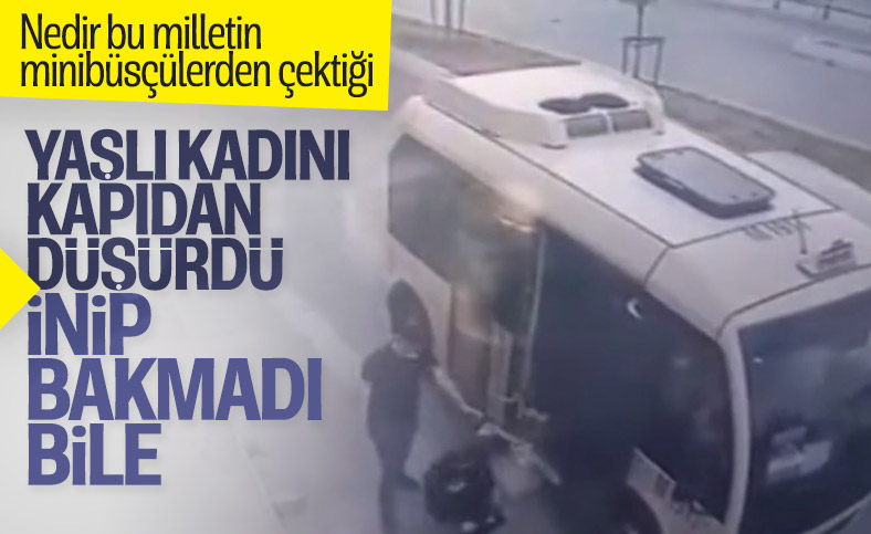 Gaziosmanpaşa'da bir kadın minibüsten düştü
