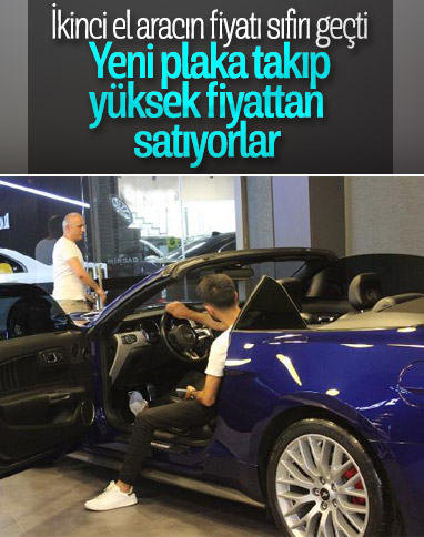 Otomobilde ikinci el sıfır fırsatçılığı