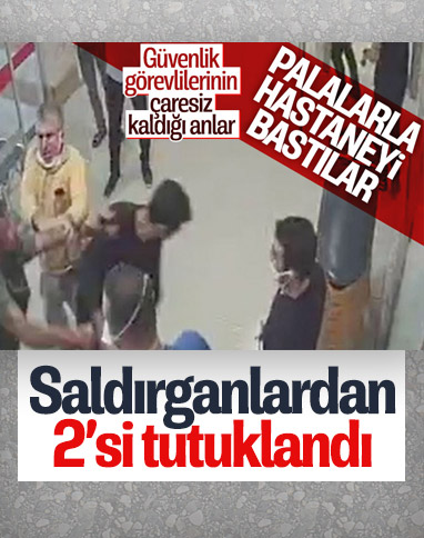 Gaziantep’te sağlıkçılara palalı saldırıda 2 tutuklama
