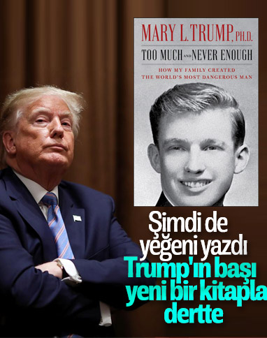 Yeğeninden, ABD Başkanı Trump'ın başını ağrıtacak kitap