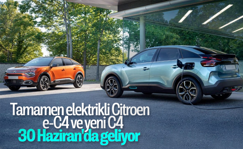 Yeni Citroen e-C4 ve C4, 30 Haziran'da tanıtılacak