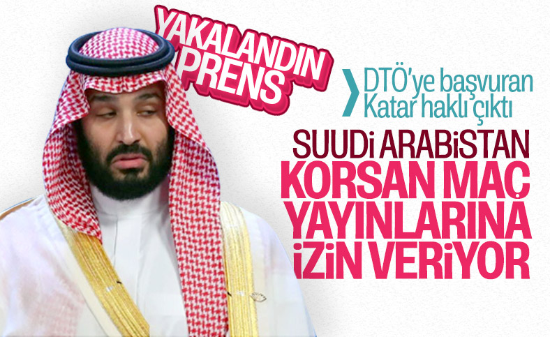 Korsan maç yayınında Suudilerin parmağı kanıtlandı