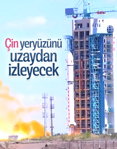 Çin, yeni yer gözlem uydusunu uzaya fırlattı