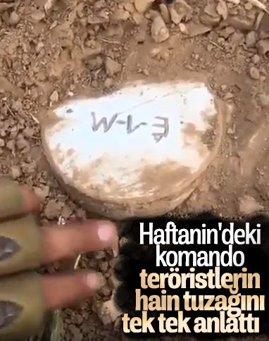 Haftanin'de teröristlerin tuzağını komandolar bozdu