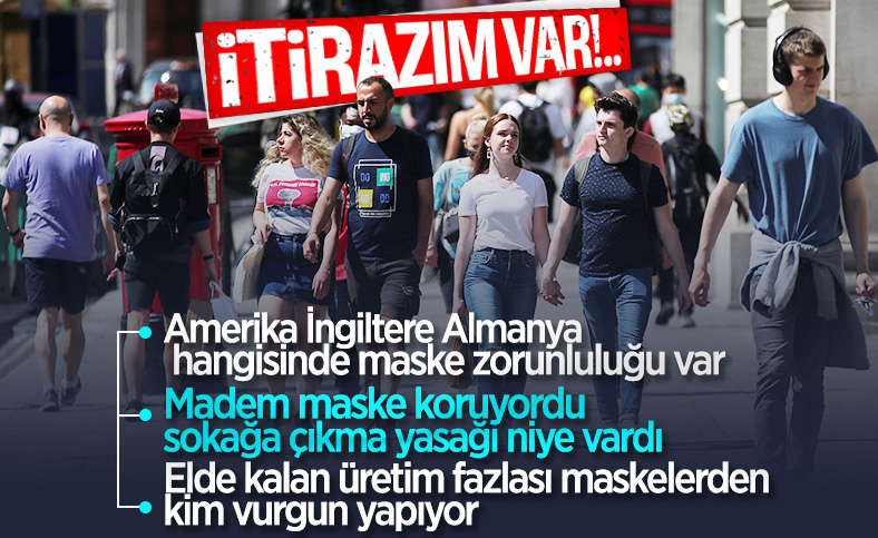Yasak kararları maske üreticilerini sevindirdi