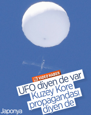 Japonya'da UFO görüldü iddiası