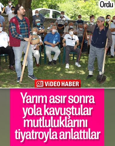 Ordu'da 6 mahalle 53 yıl sonra isteğine kavuştu
