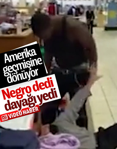 ABD'de ırkçılık kavgası kameraya yansıdı