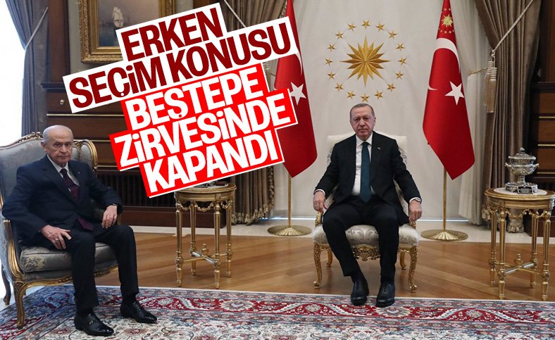 Erdoğan ile Bahçeli arasında 2023 mutabakatı